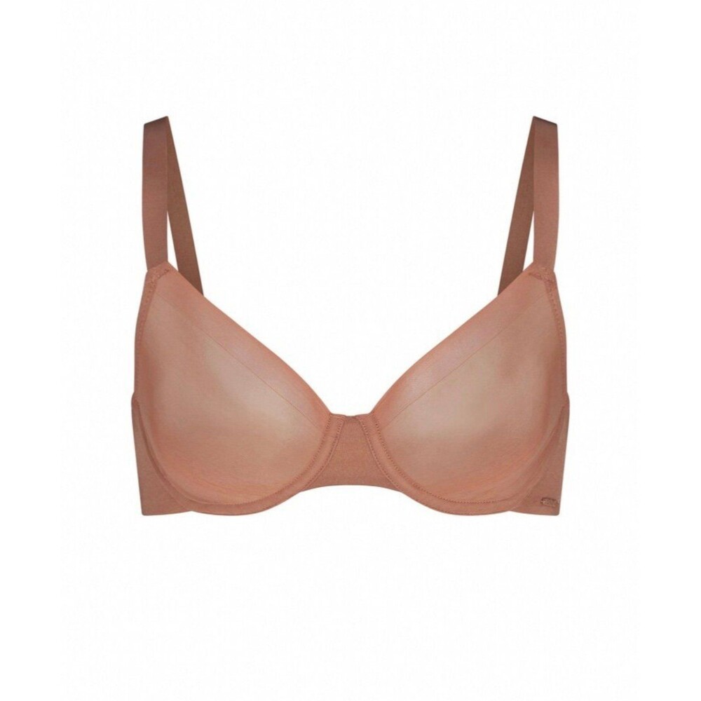 Skims No Show Molded Unlined Demi Bra Sienna